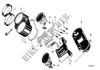 Instrumentenkombination Einzelteile für BMW Motorrad R 100 CS ab 1980