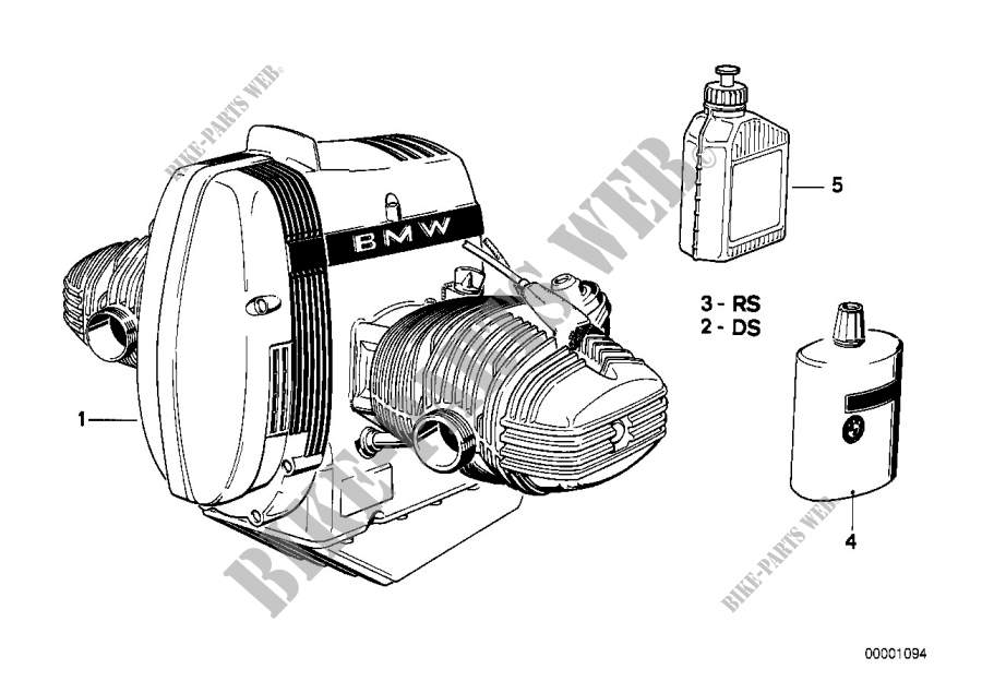 Motor für BMW Motorrad R 80 TIC ab 1978