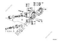 Hinterachsgetriebe Kegelrad Einbaut. für BMW Motorrad R 100 CS ab 1980