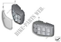 LED Blitzkennleuchten für BMW Motorrad R 1200 RT ab 2013