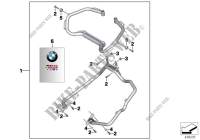 Satz Kofferhalter Variokoffer für BMW Motorrad F 700 GS 17 ab 2014