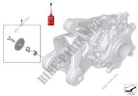 Winkelgetriebelager Abdeckung Machined für BMW Motorrad R nineT ab 2015